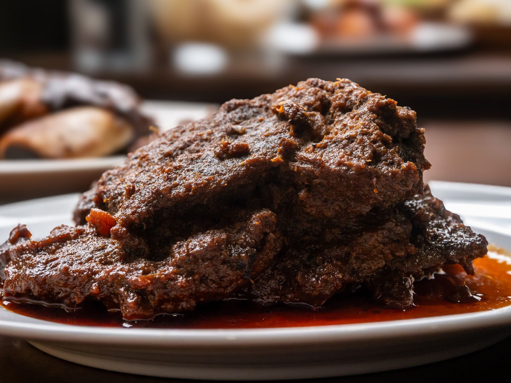 Spiced beef with stout & prunes