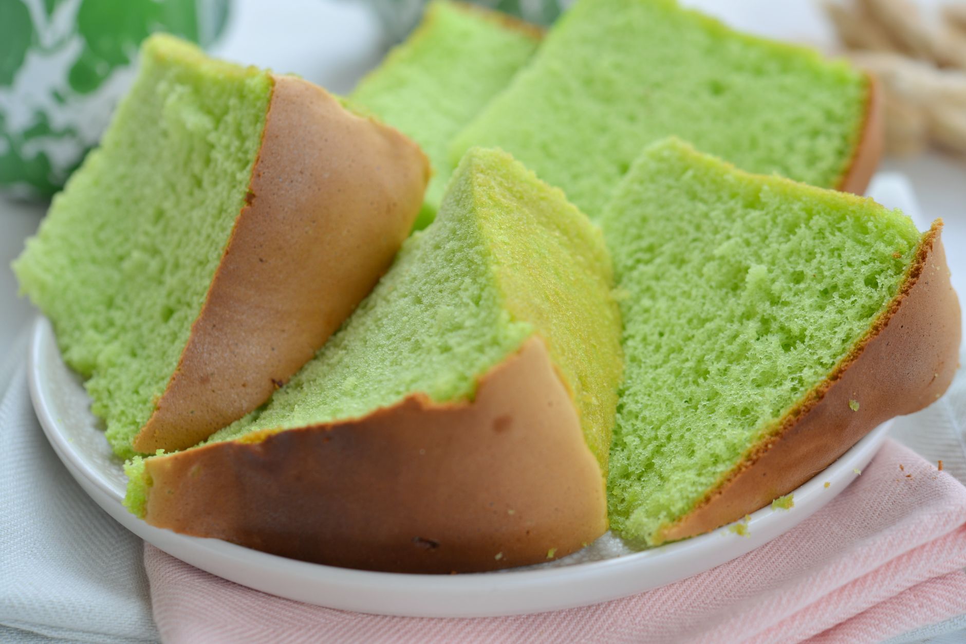 Lime Chiffon Cake