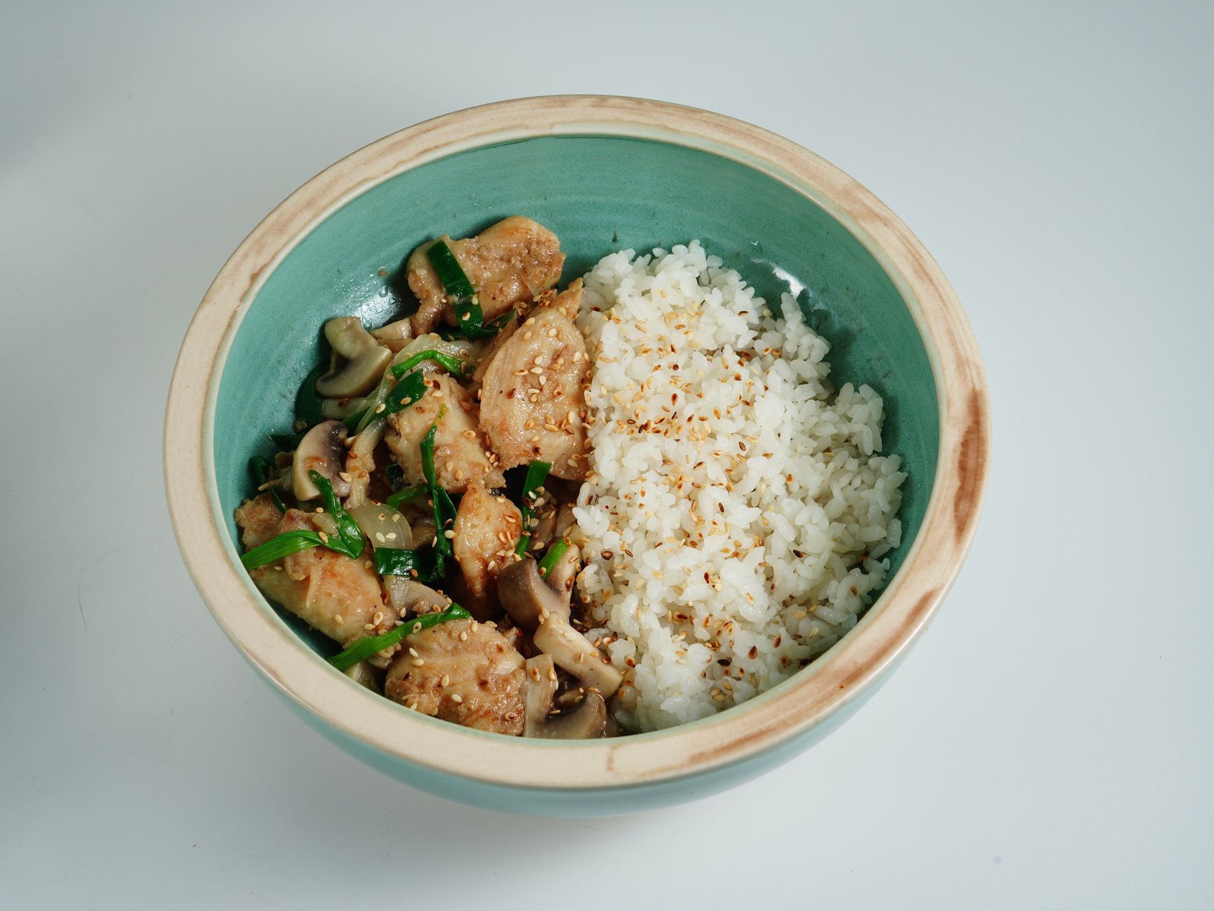 Asian Chicken Rice Bowl