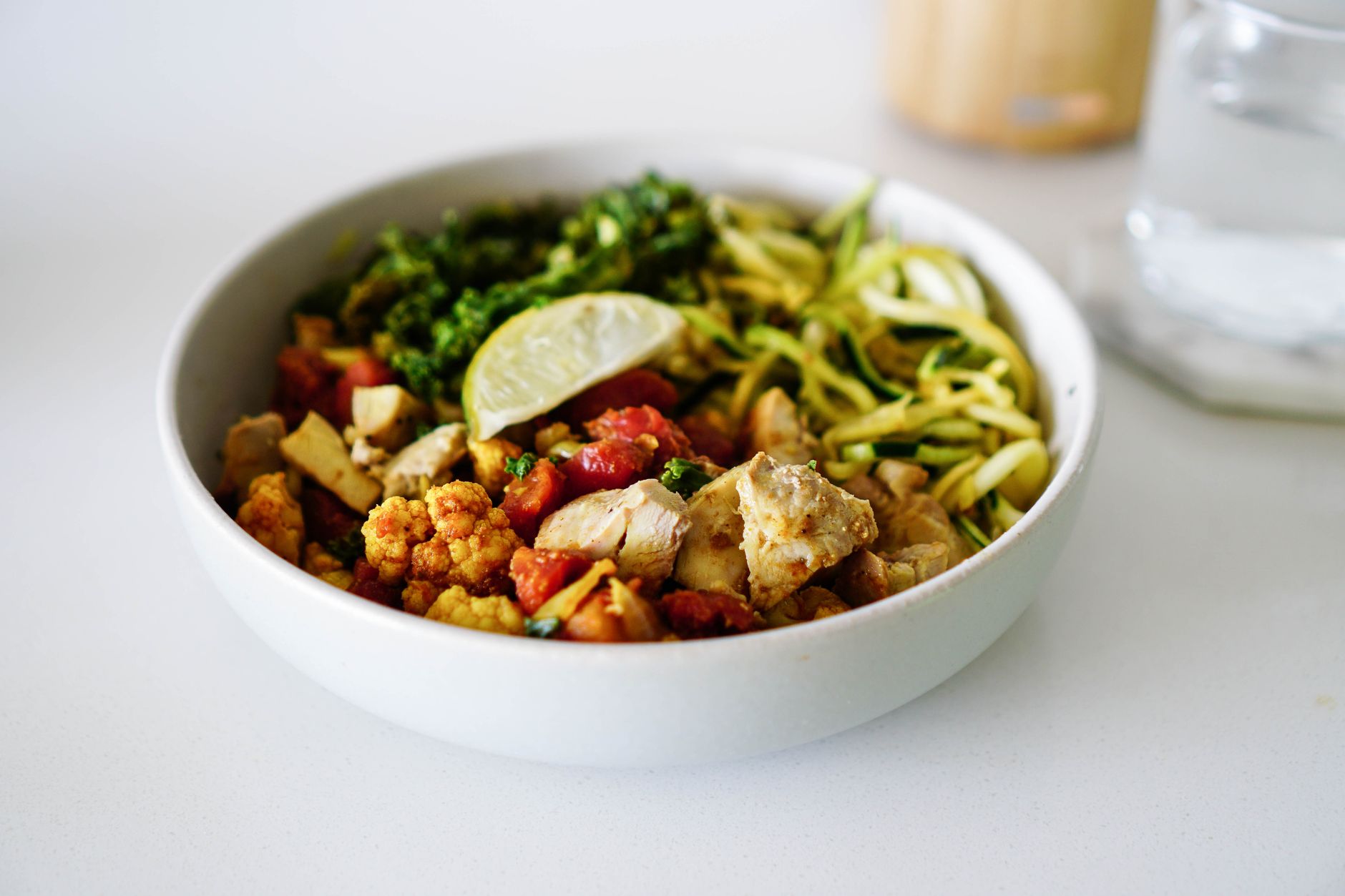 Curry Roasted Vegetable Bowls