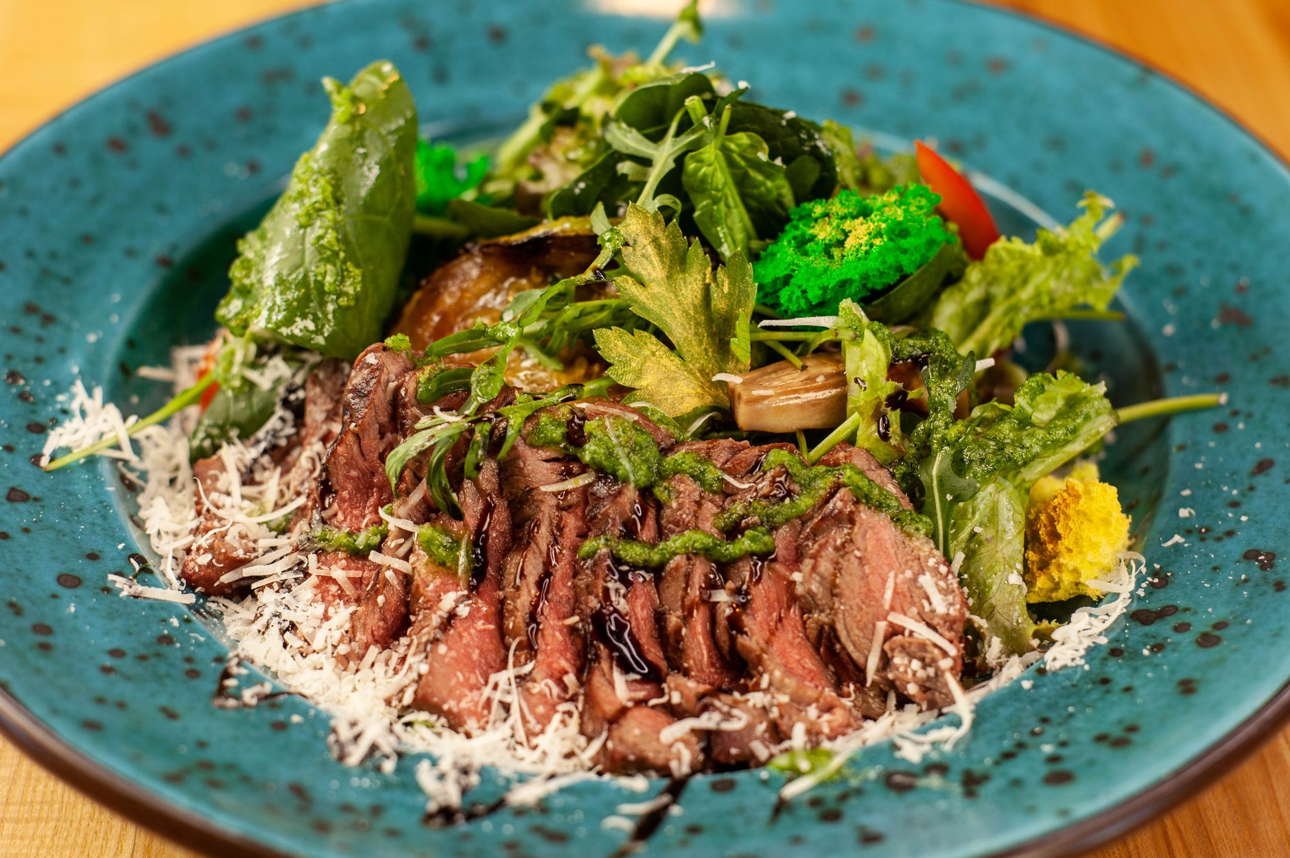 Flat Iron Steak Salad