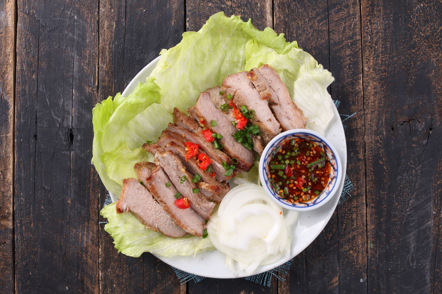Pork Lettuce Wraps