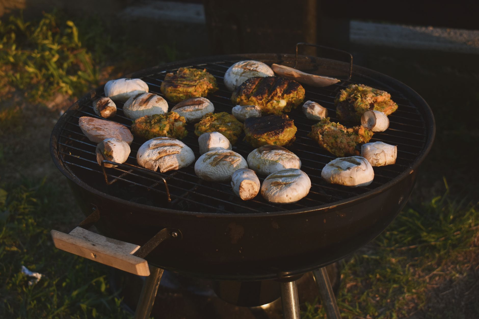 Marinated Portobello Mushroom Burgers