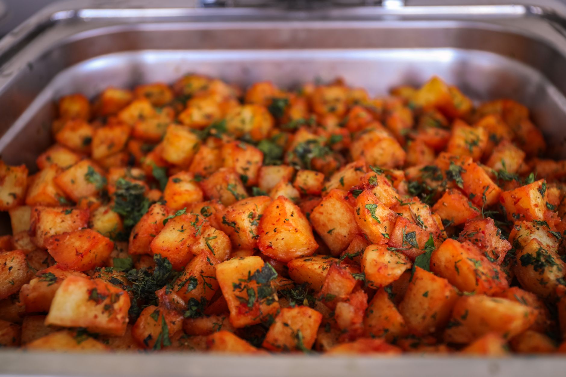 Moroccan Spiced Sweet Potatoes