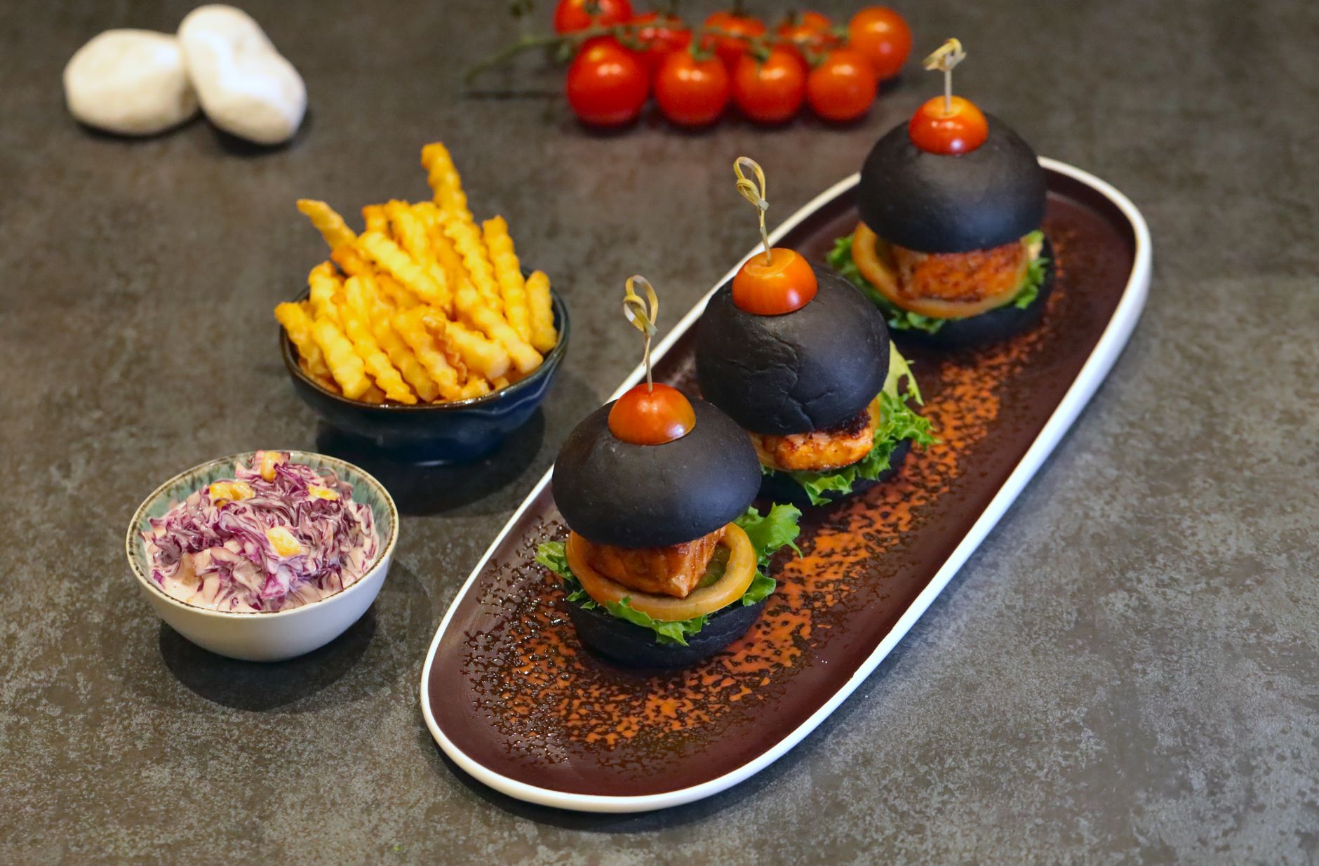 BBQ Tofu Sliders