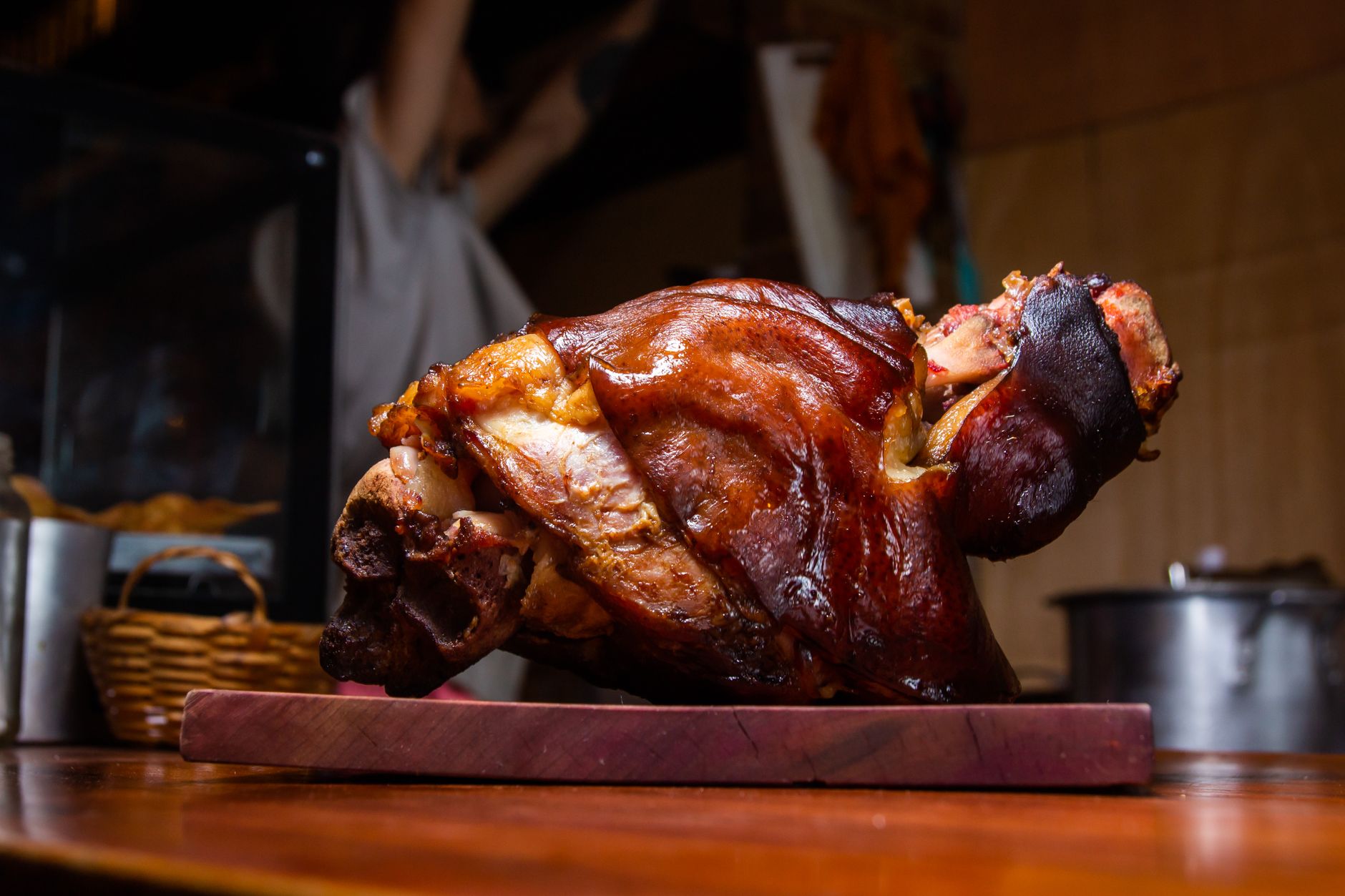 Apple Cider-Glazed Ham
