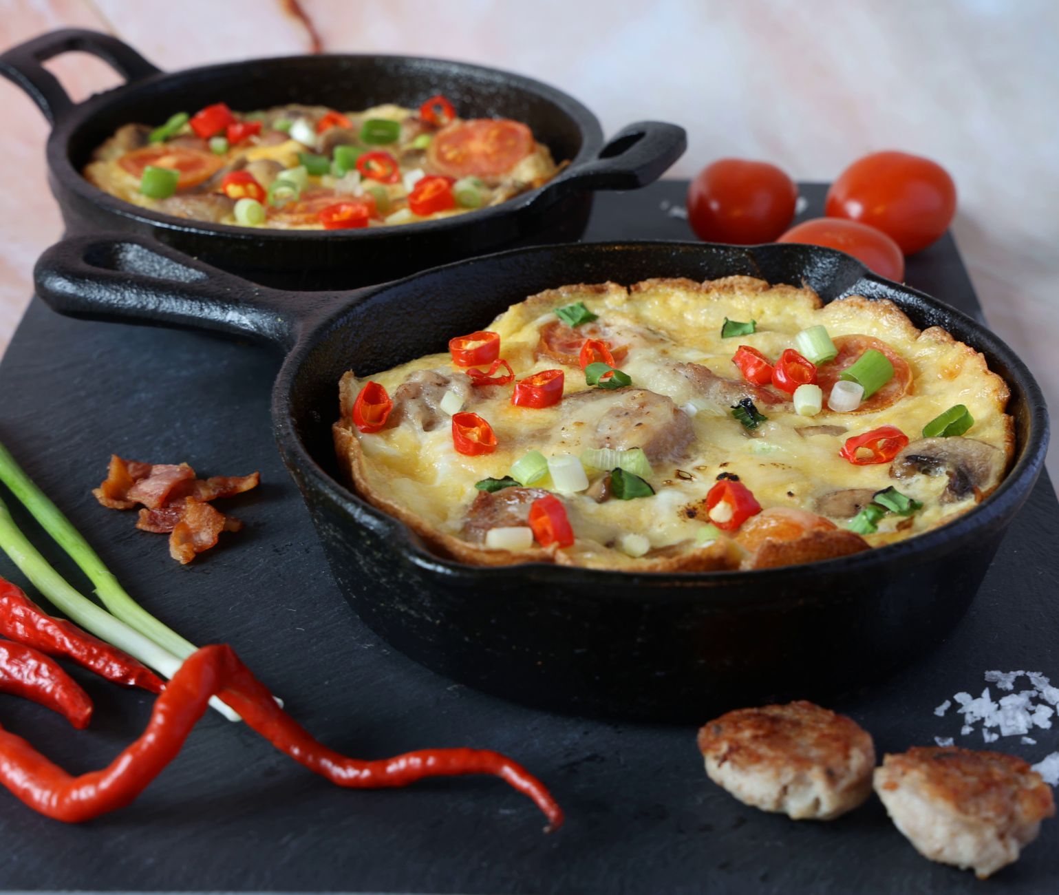 Cheesy Vegetable Frittata