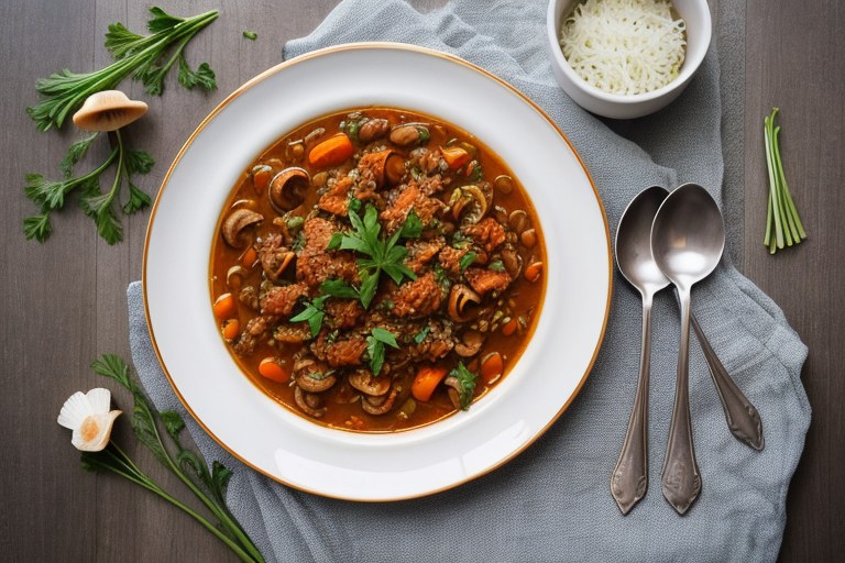Sausage & mushroom ragu