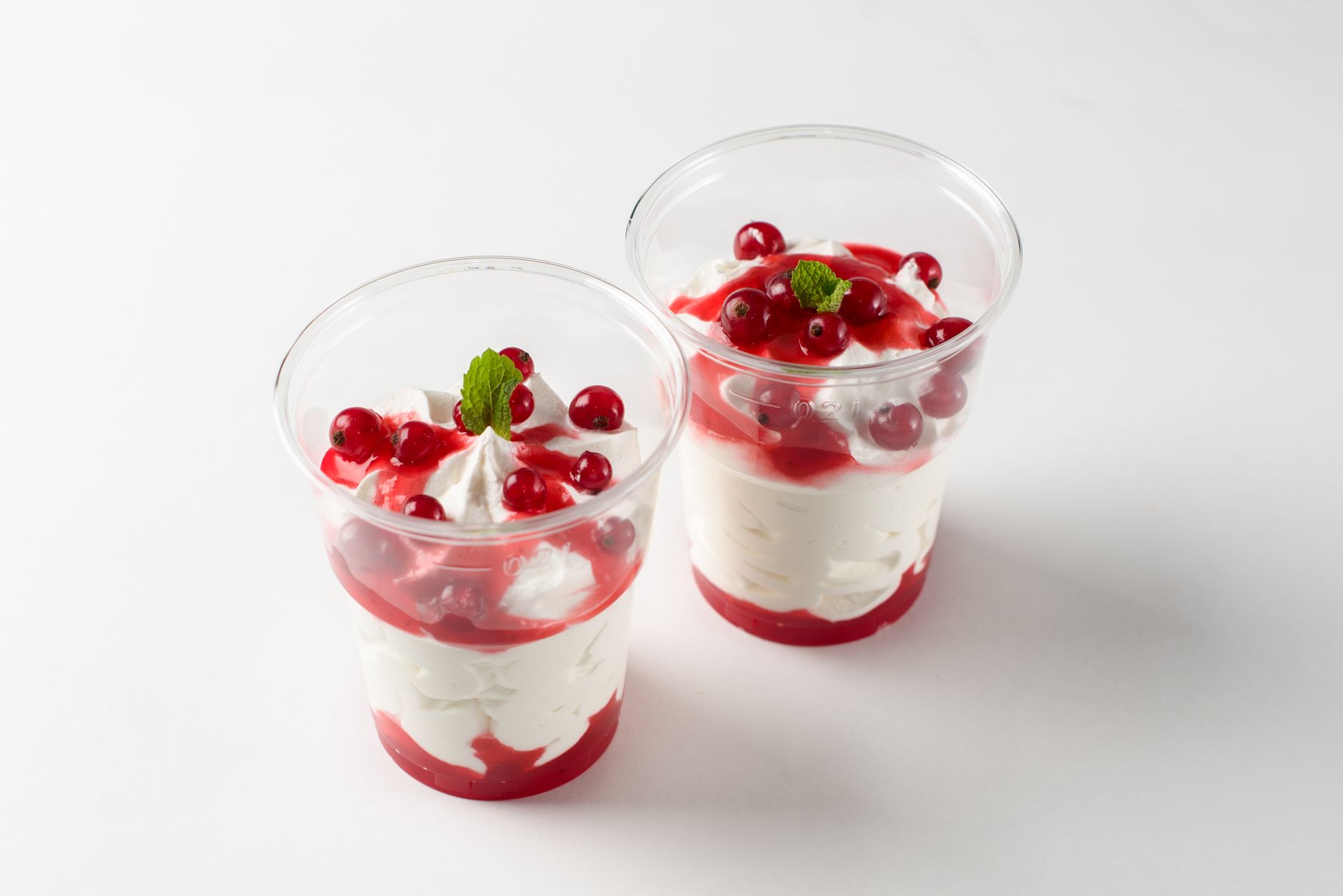 Pretty Cherry Parfaits