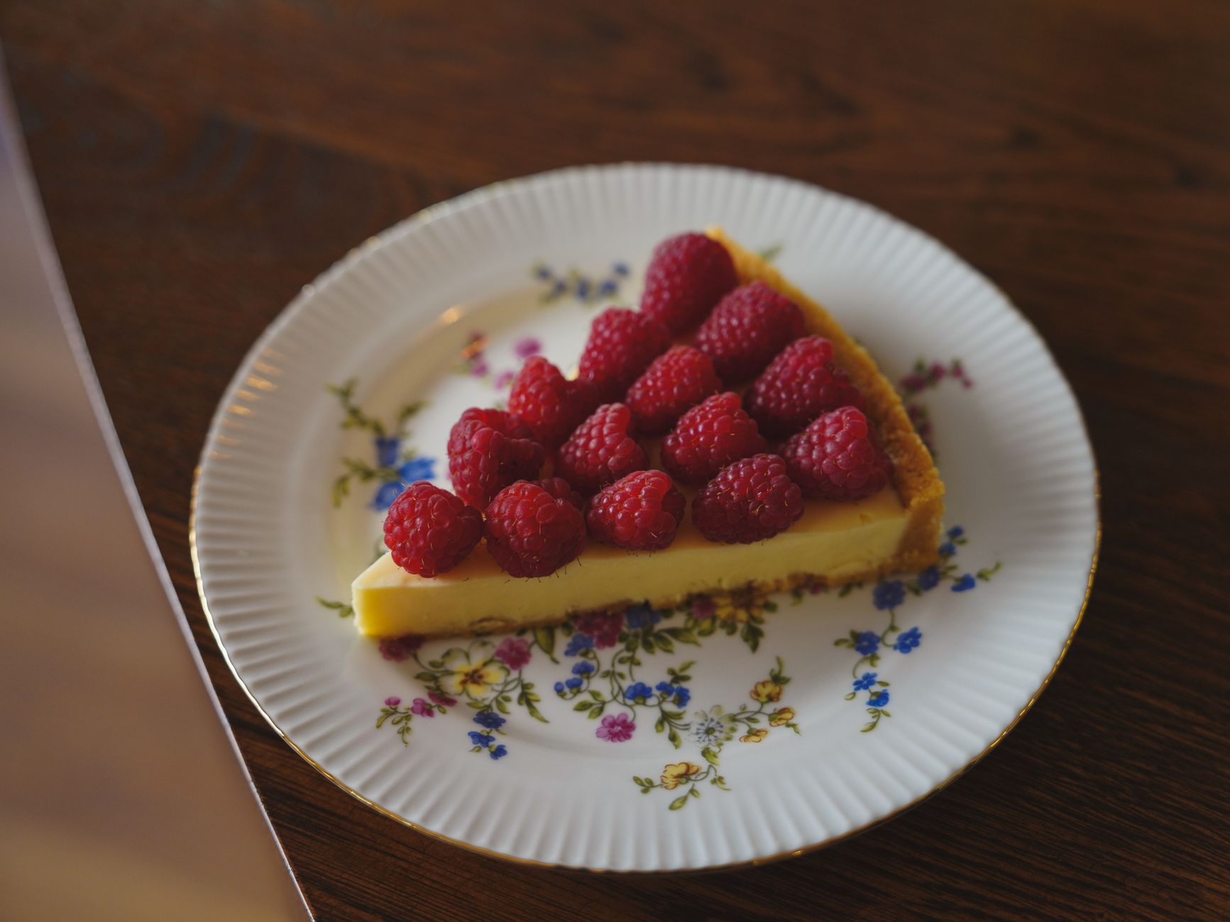 Raspberry bakewell slice