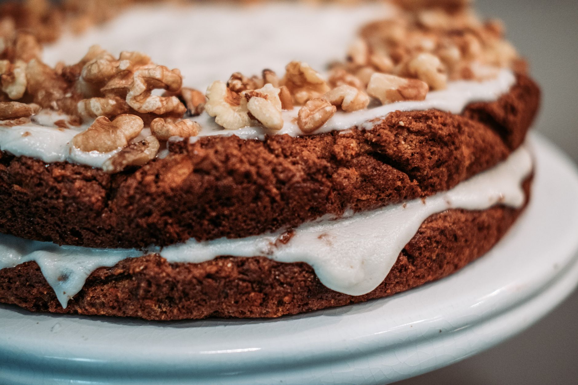 Ginger-Walnut Tube Cake