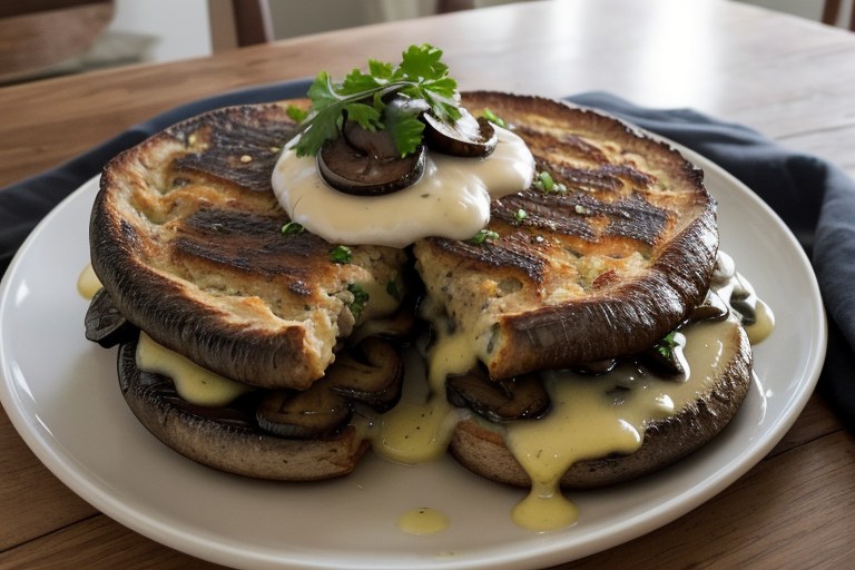 Mushroom Patty Melt