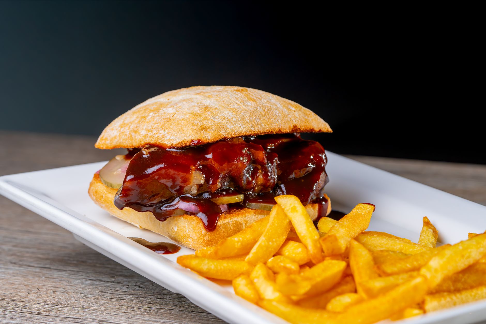 Easy BBQ Chicken Sandwiches