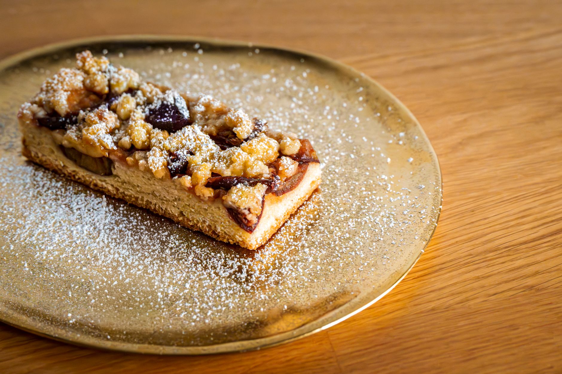 Plum Poppy Seed Cake