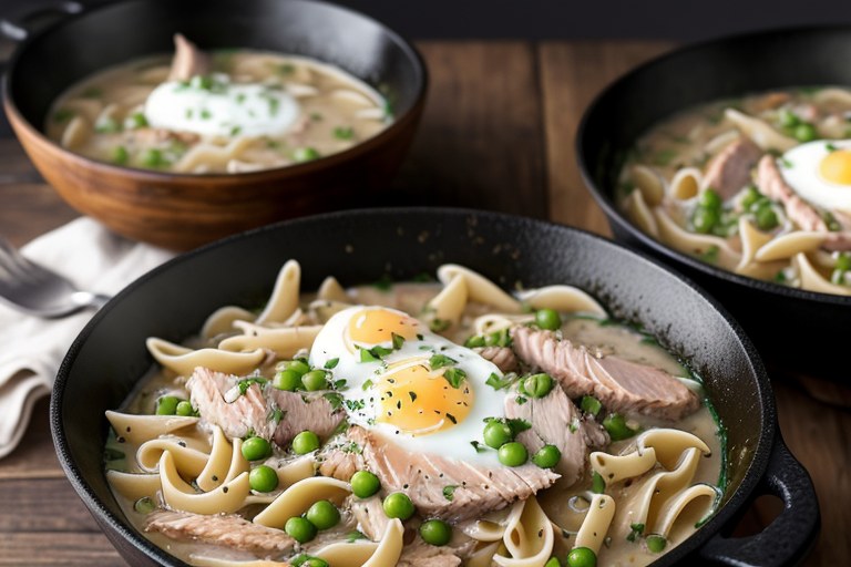 Tuna Noodle Skillet