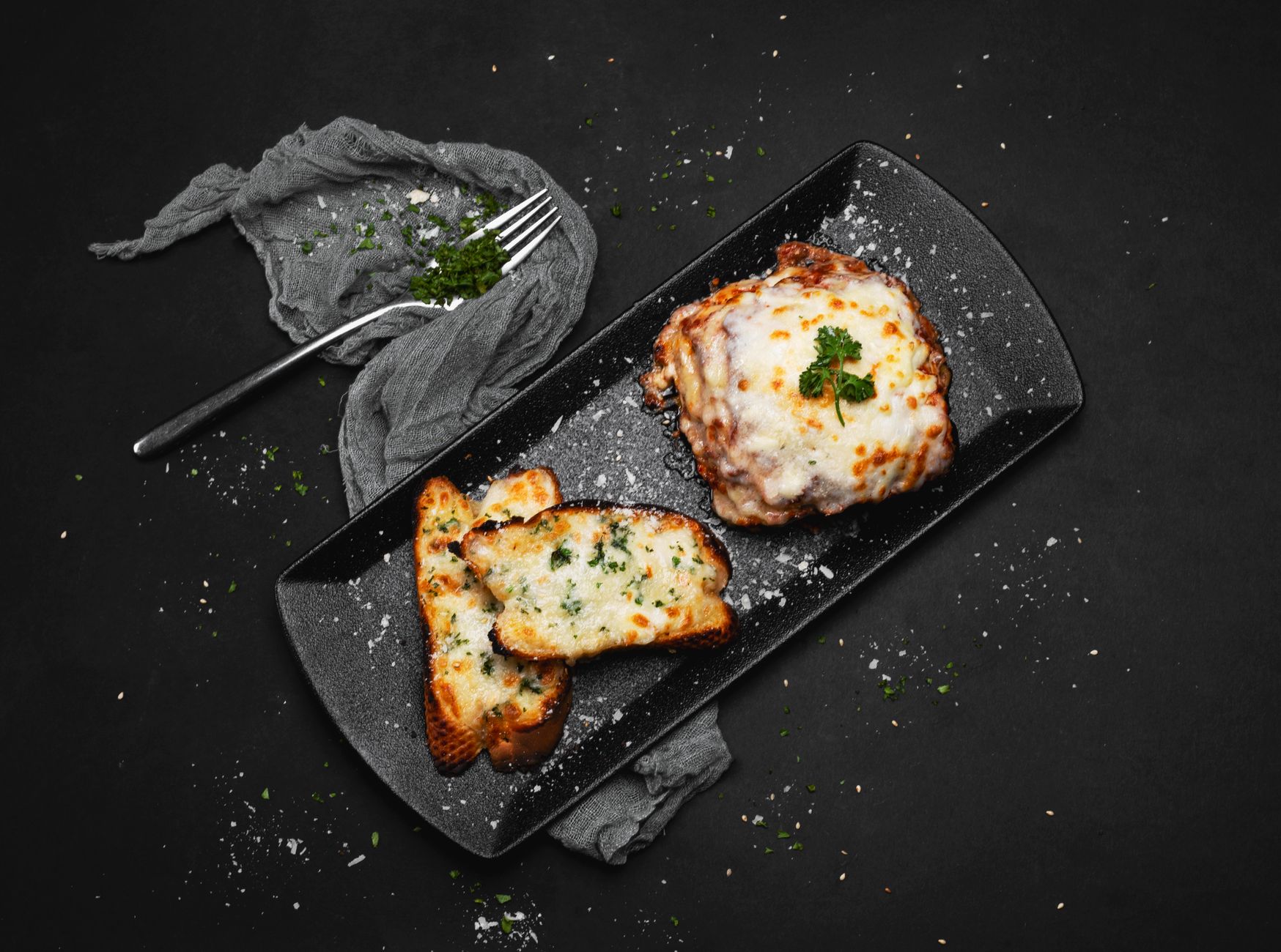 Homemade Cheesy Garlic Bread