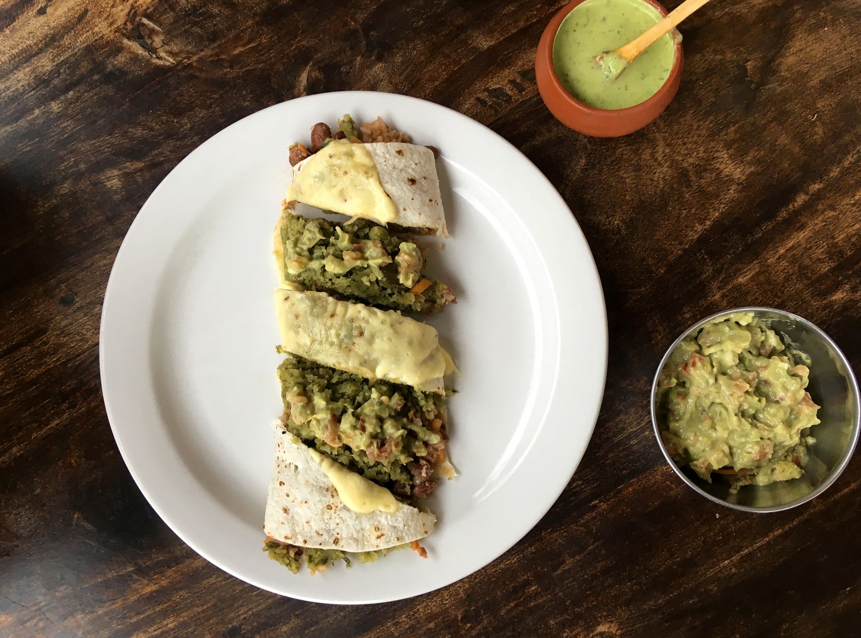 Green Chile Breakfast Quesadillas