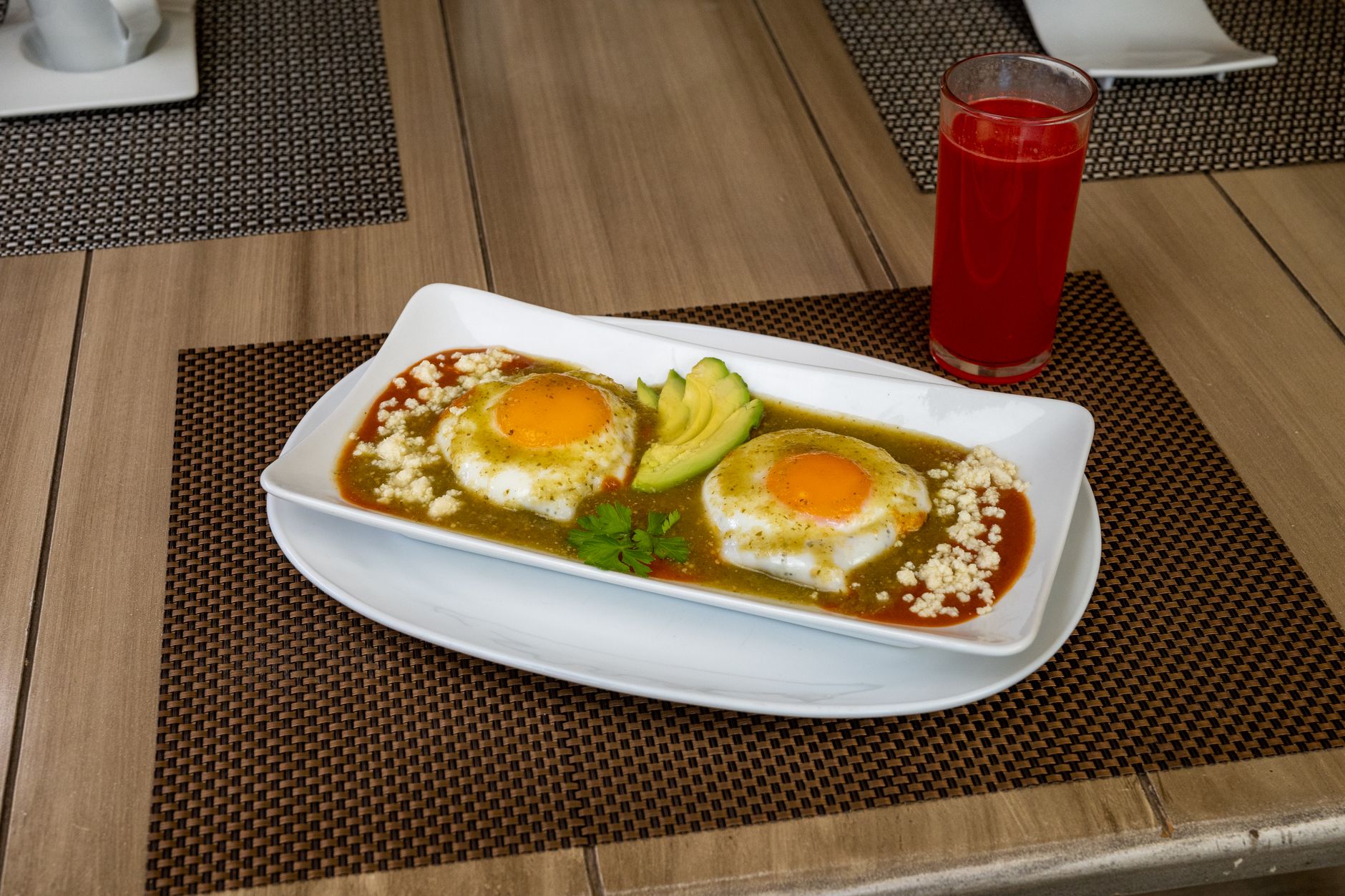 Southwest Tortilla Baked Eggs