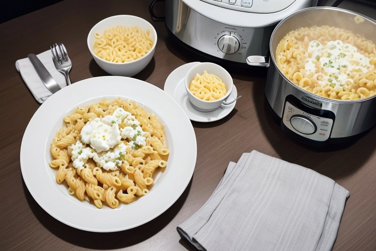 Rice Cooker Mac and Cheese