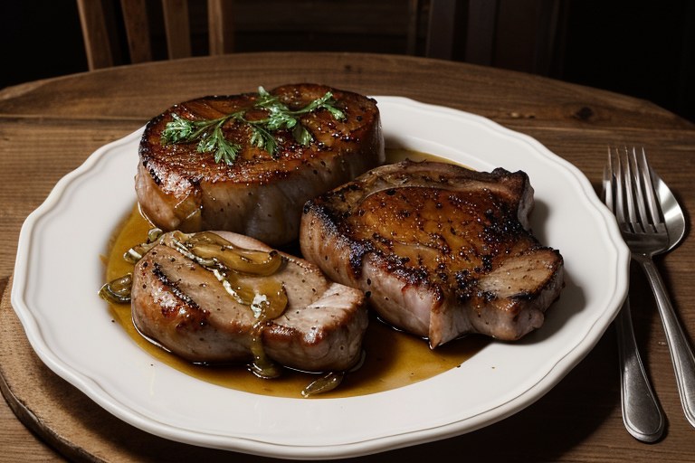 Pork Chops with Onions