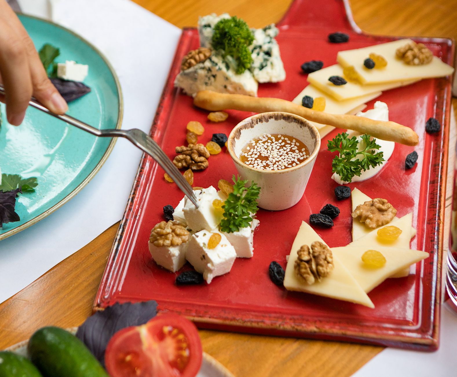 Honey-Balsamic Goat Cheese Dip