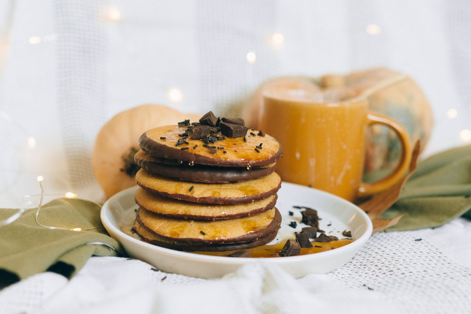 Vegan Pumpkin Pancakes