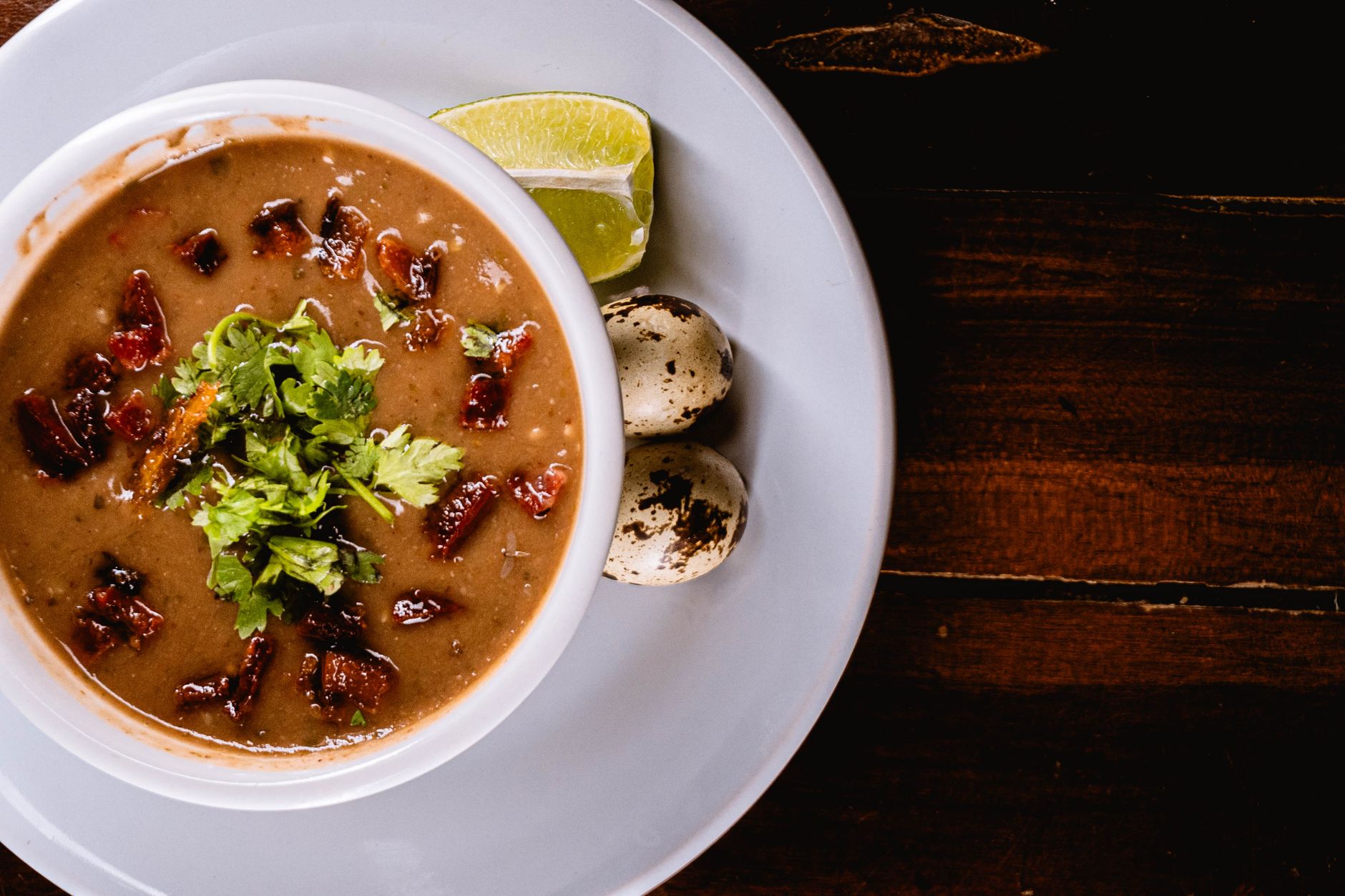 Black Bean and Roasted Salsa Soup