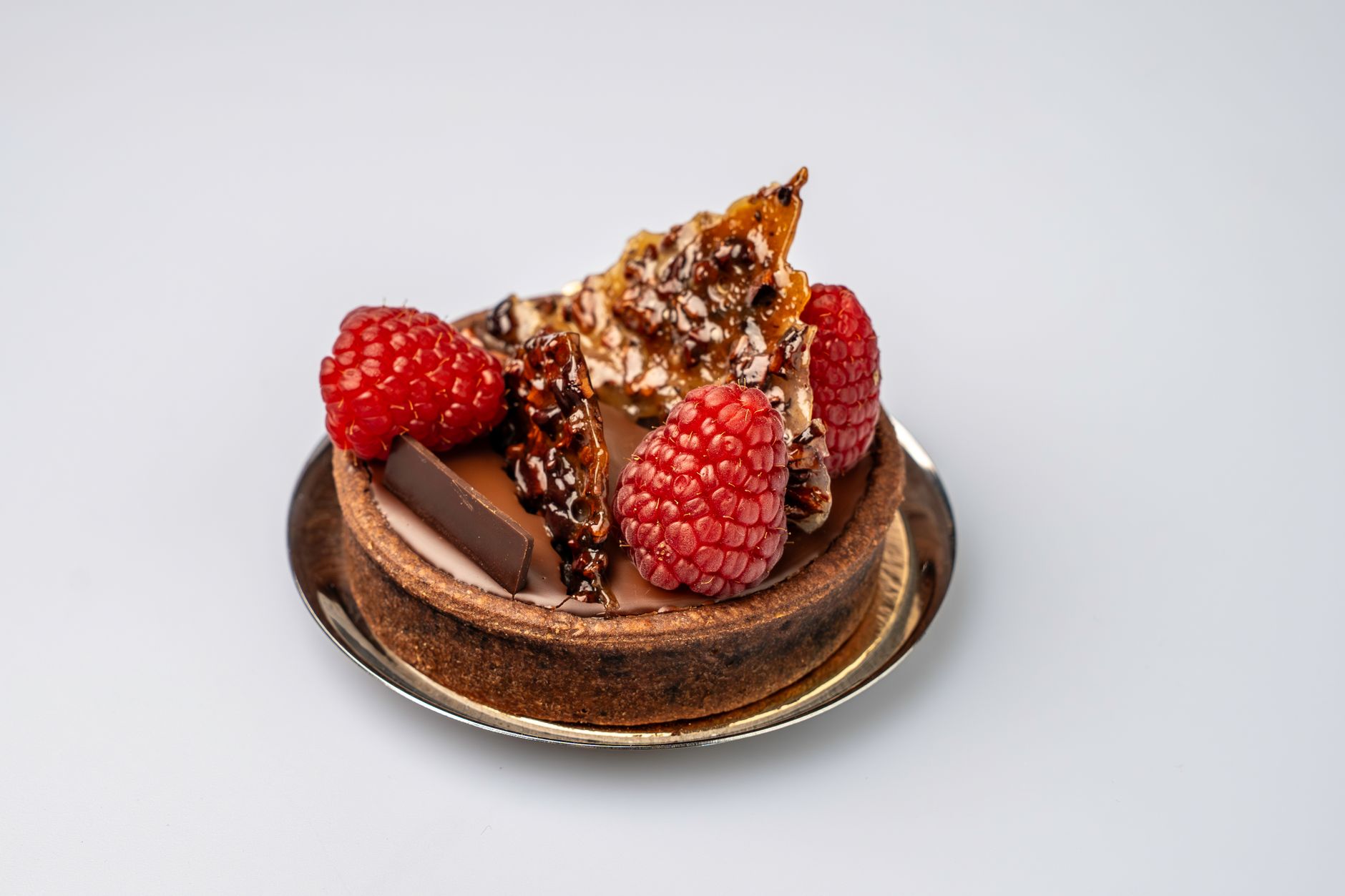 Chocolate-Raspberry Creme Brulee