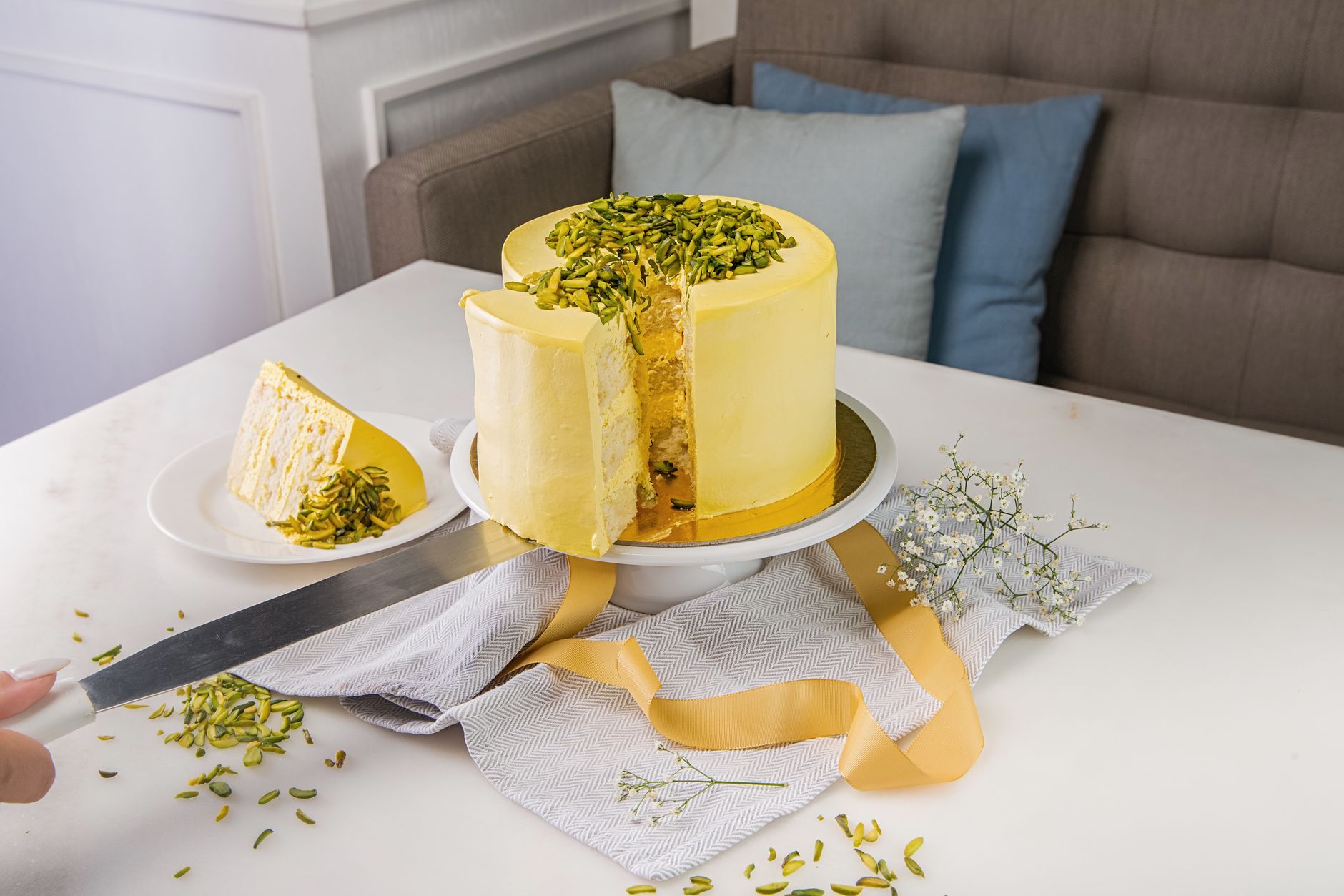Pistachio cake