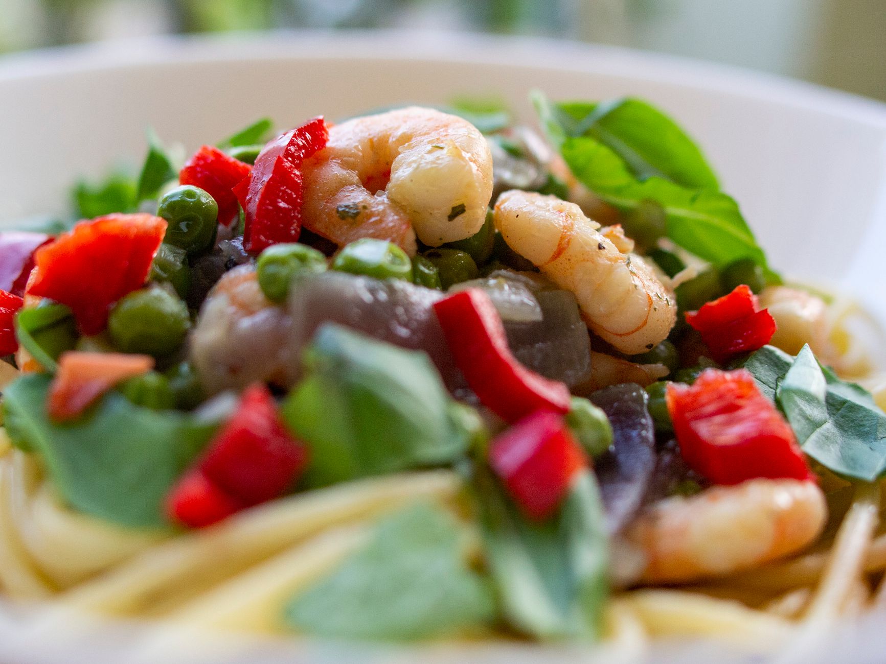 Blackened Shrimp Pasta