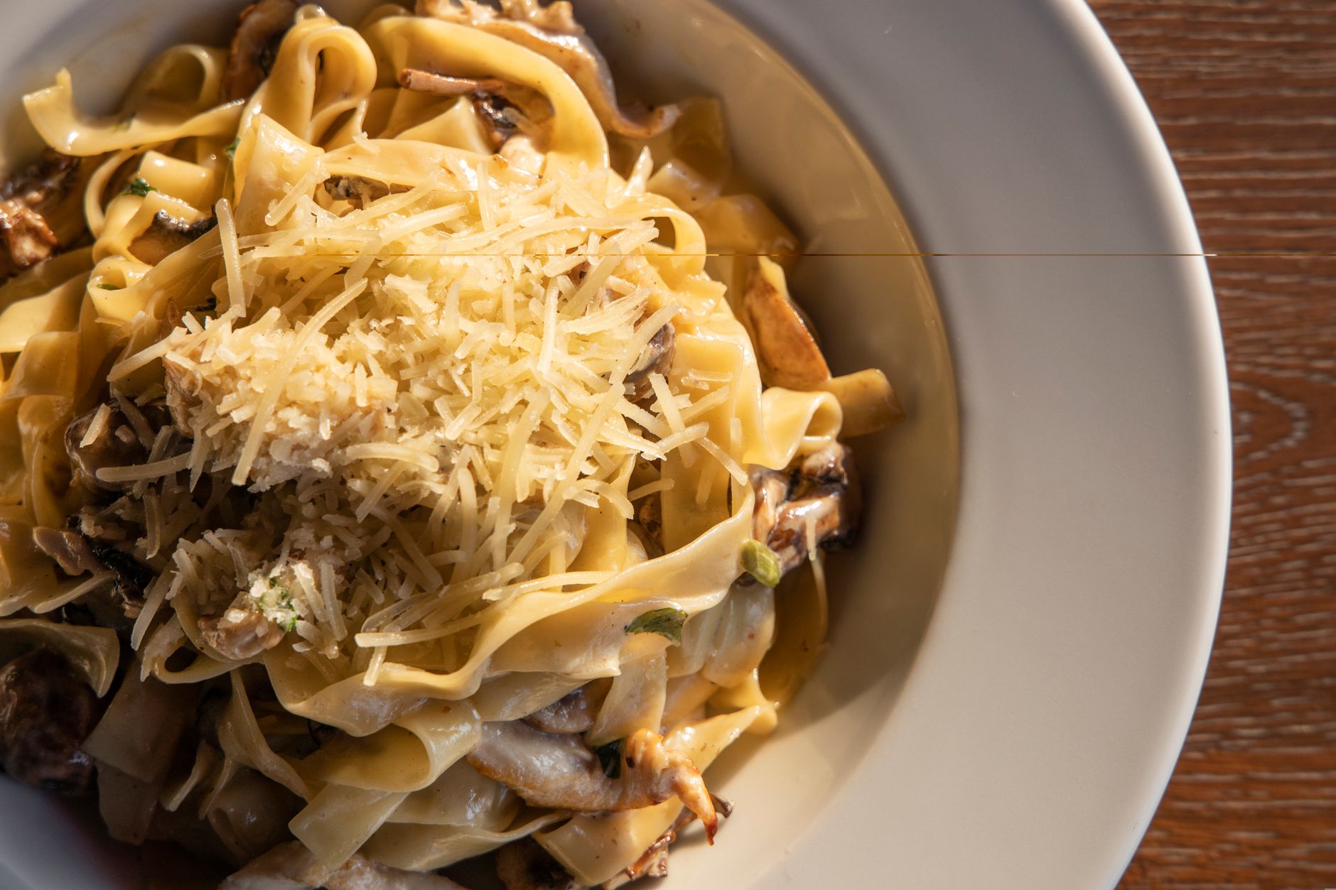 Mushroom Turkey Tetrazzini