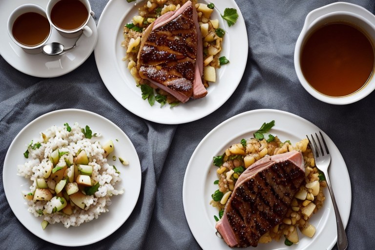 Glazed Ham Steaks