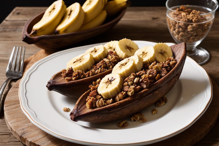 Baked Banana Boats