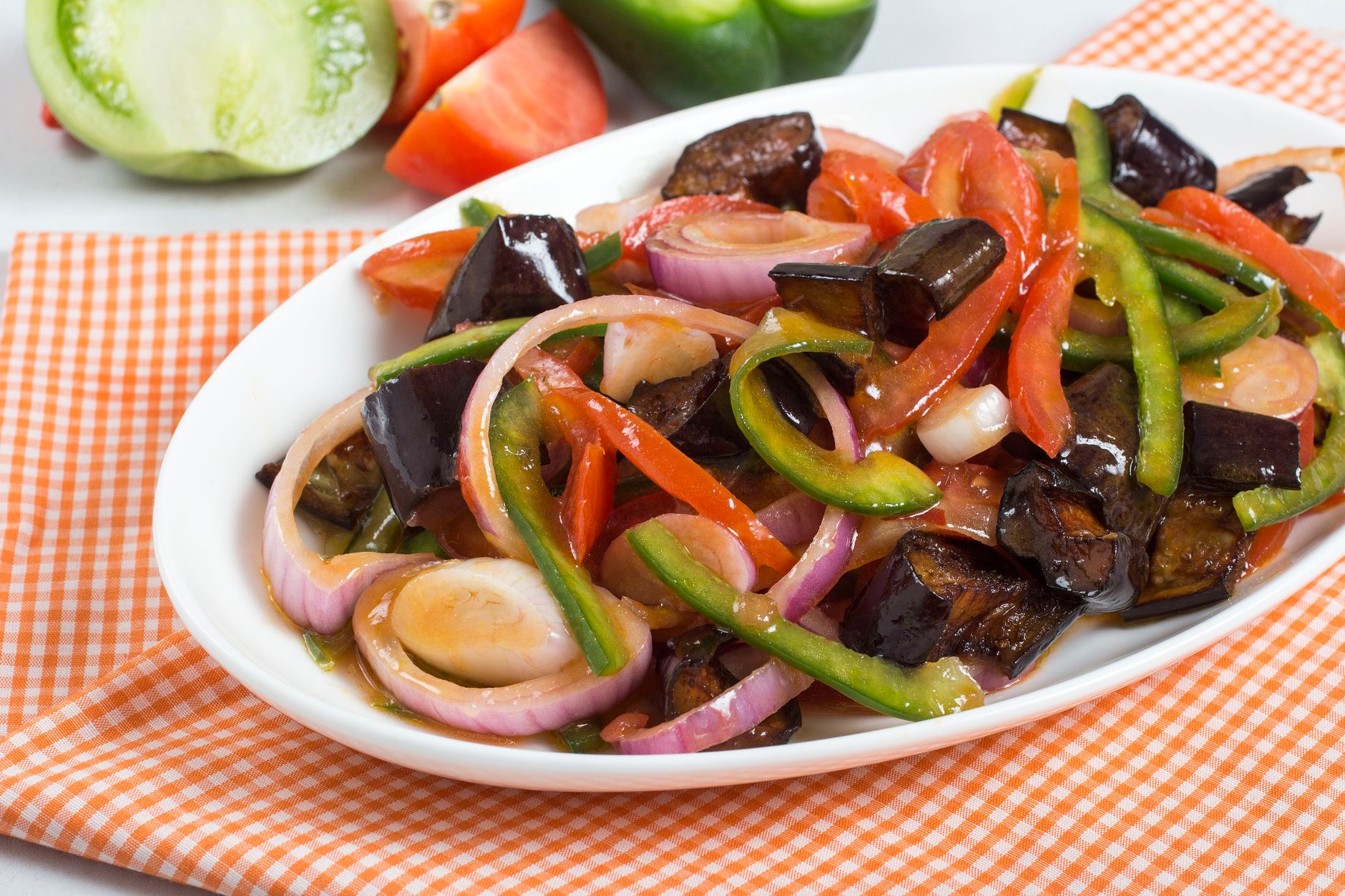 Veggie Steak Salad