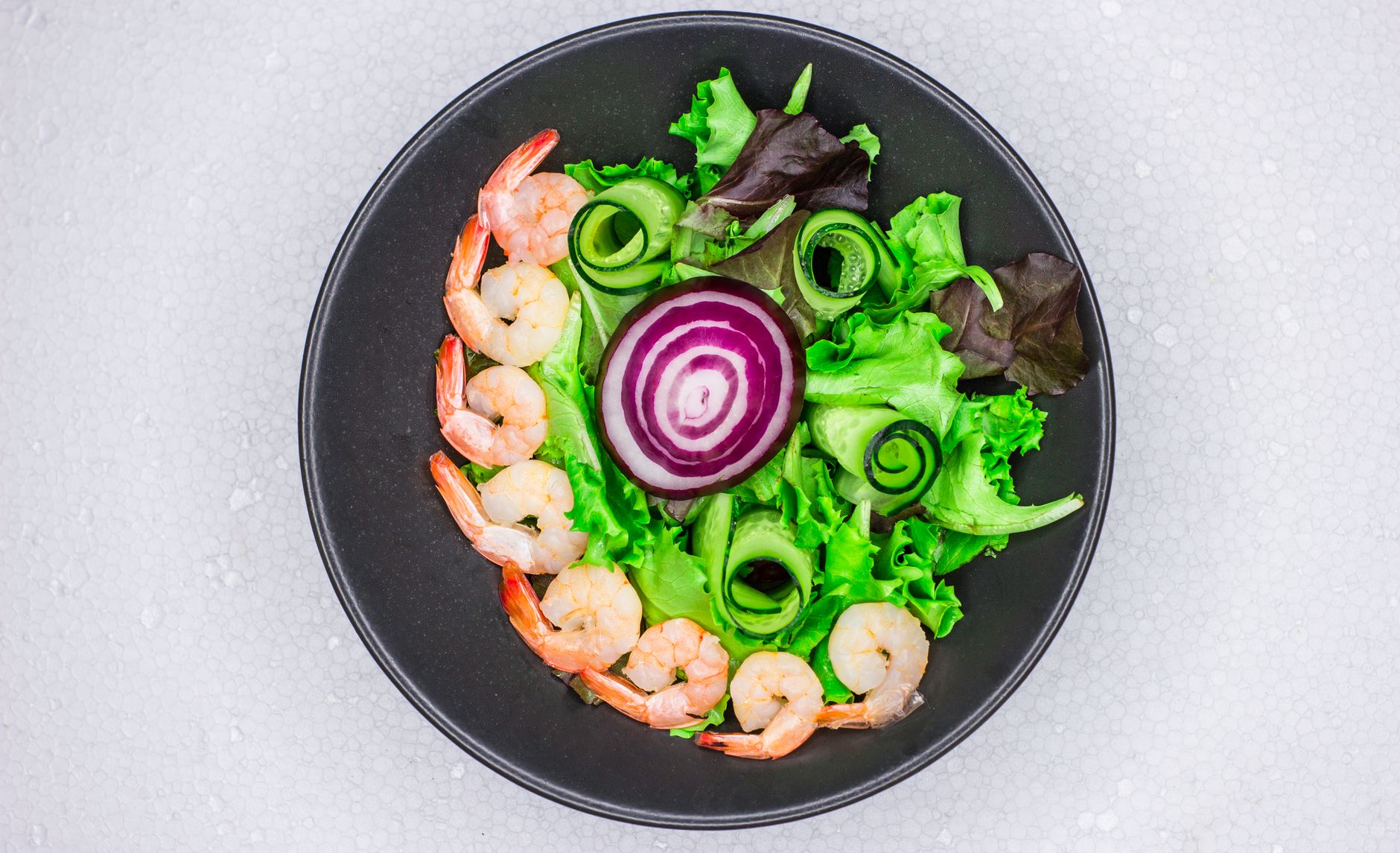 Zesty prawn & green chilli 'ceviche'