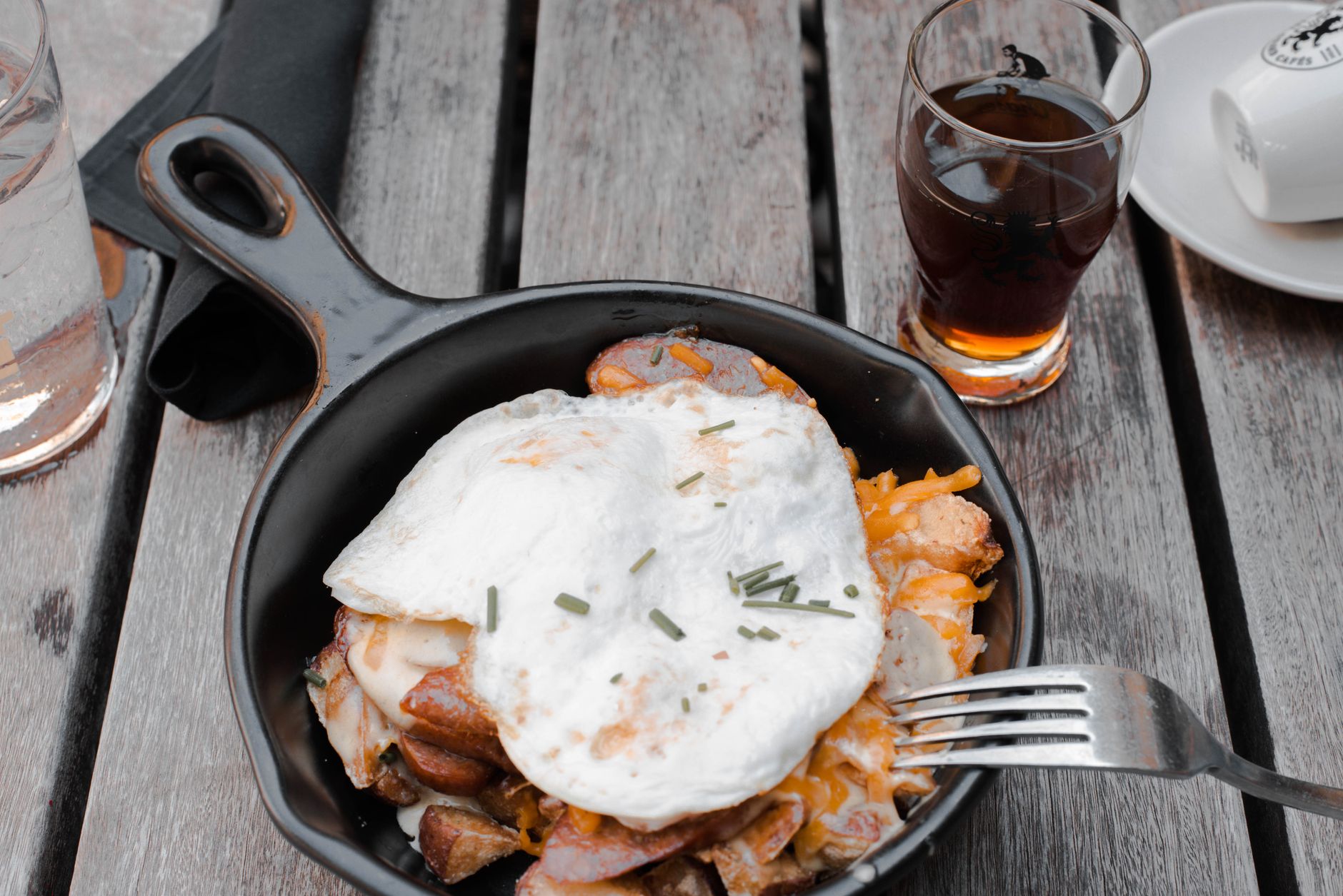 Chorizo Sweet Potato Skillet
