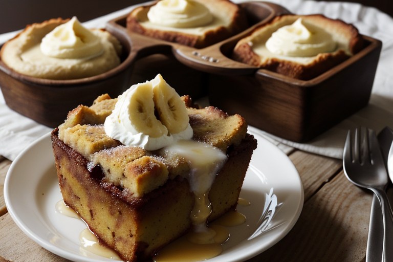 Banana Bread Pudding