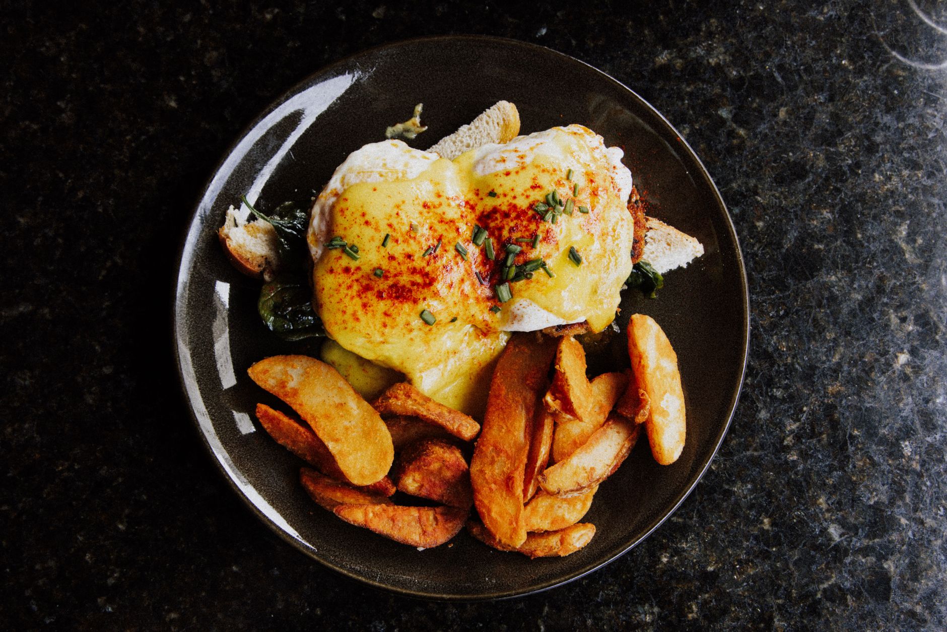 Eggs Benedict Baked Potatoes