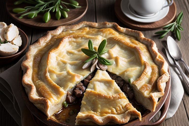 Beef and Oyster pie