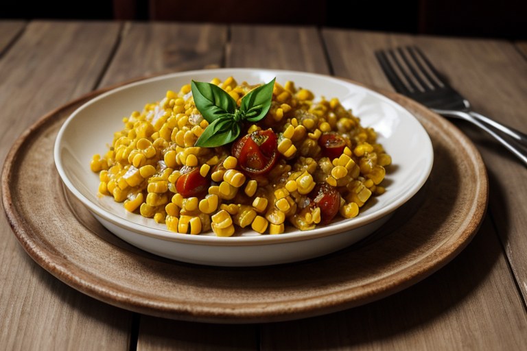 Sautéed Corn and Tomatoes