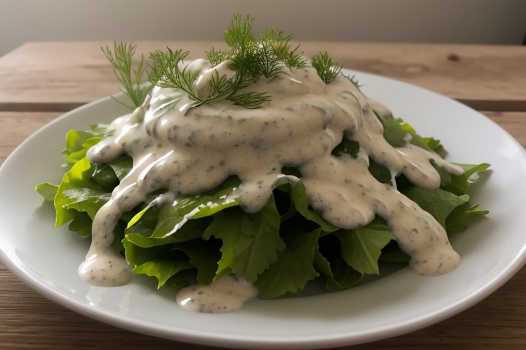 Lemon Dill Tahini Dressing