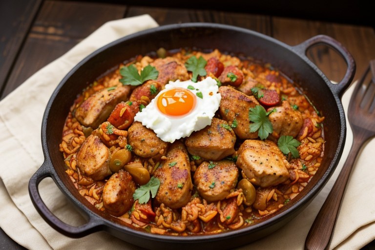 Chorizo Chicken Jambalaya