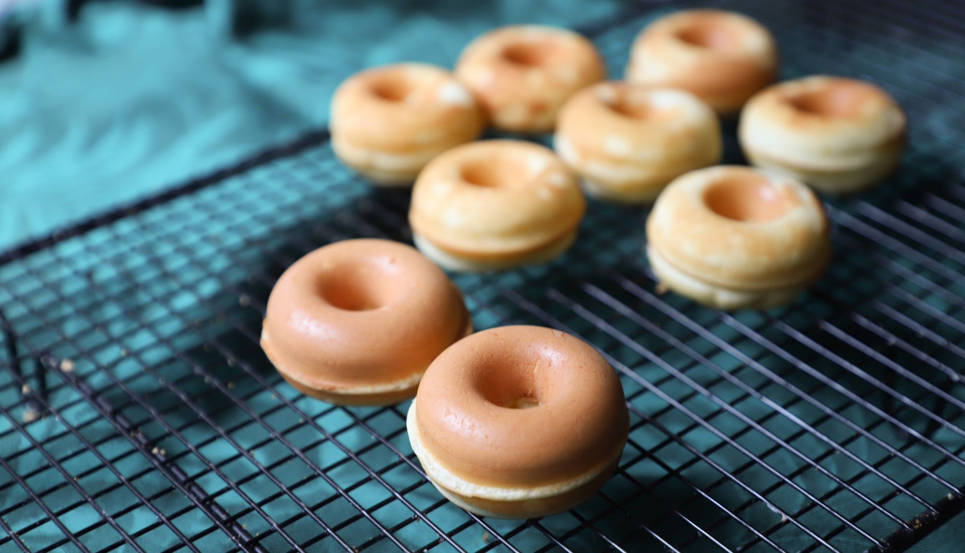 Mini Nutella Doughnuts