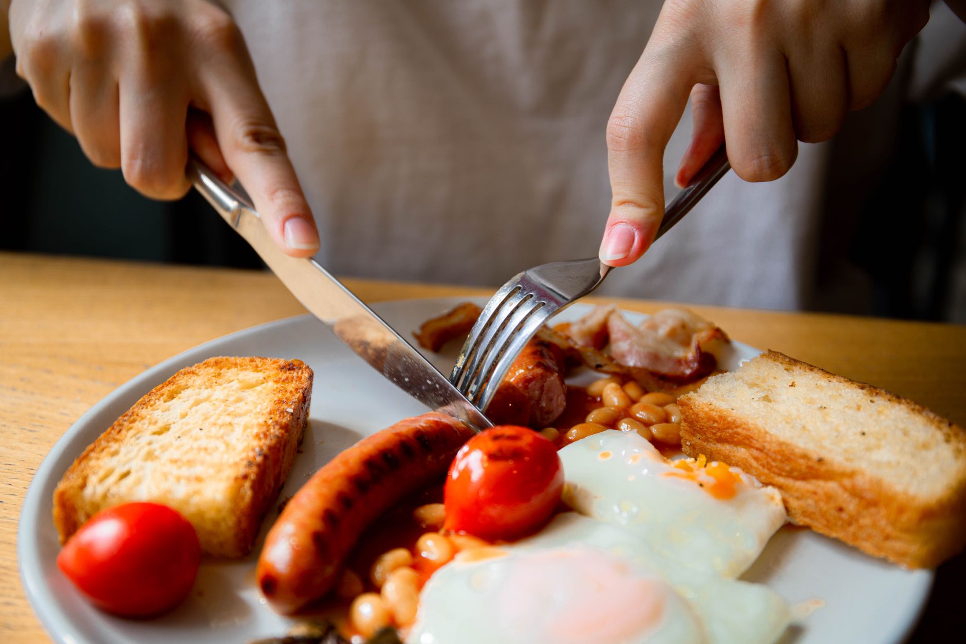 Baked Beans and Sausage