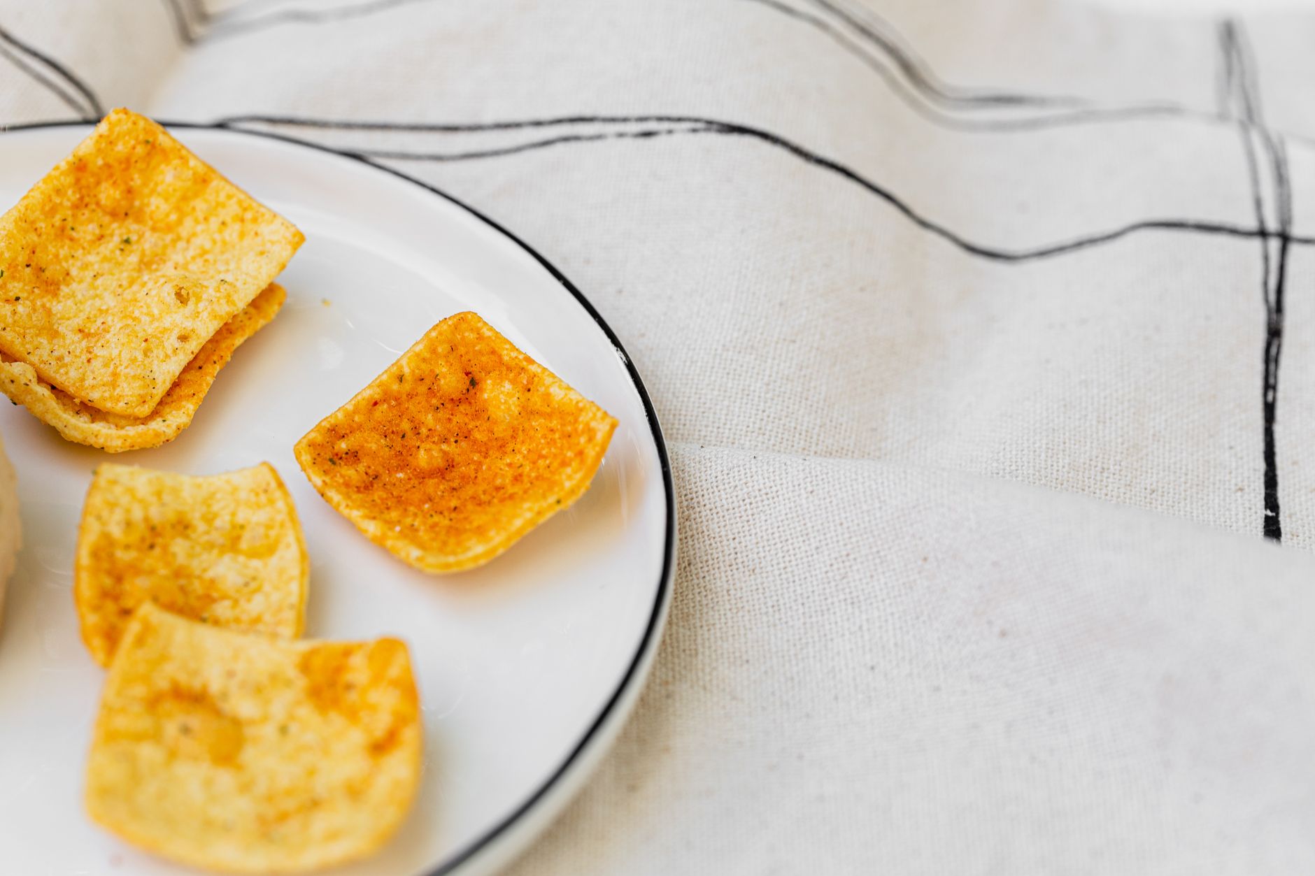 Crispy Seasoned Polenta Squares