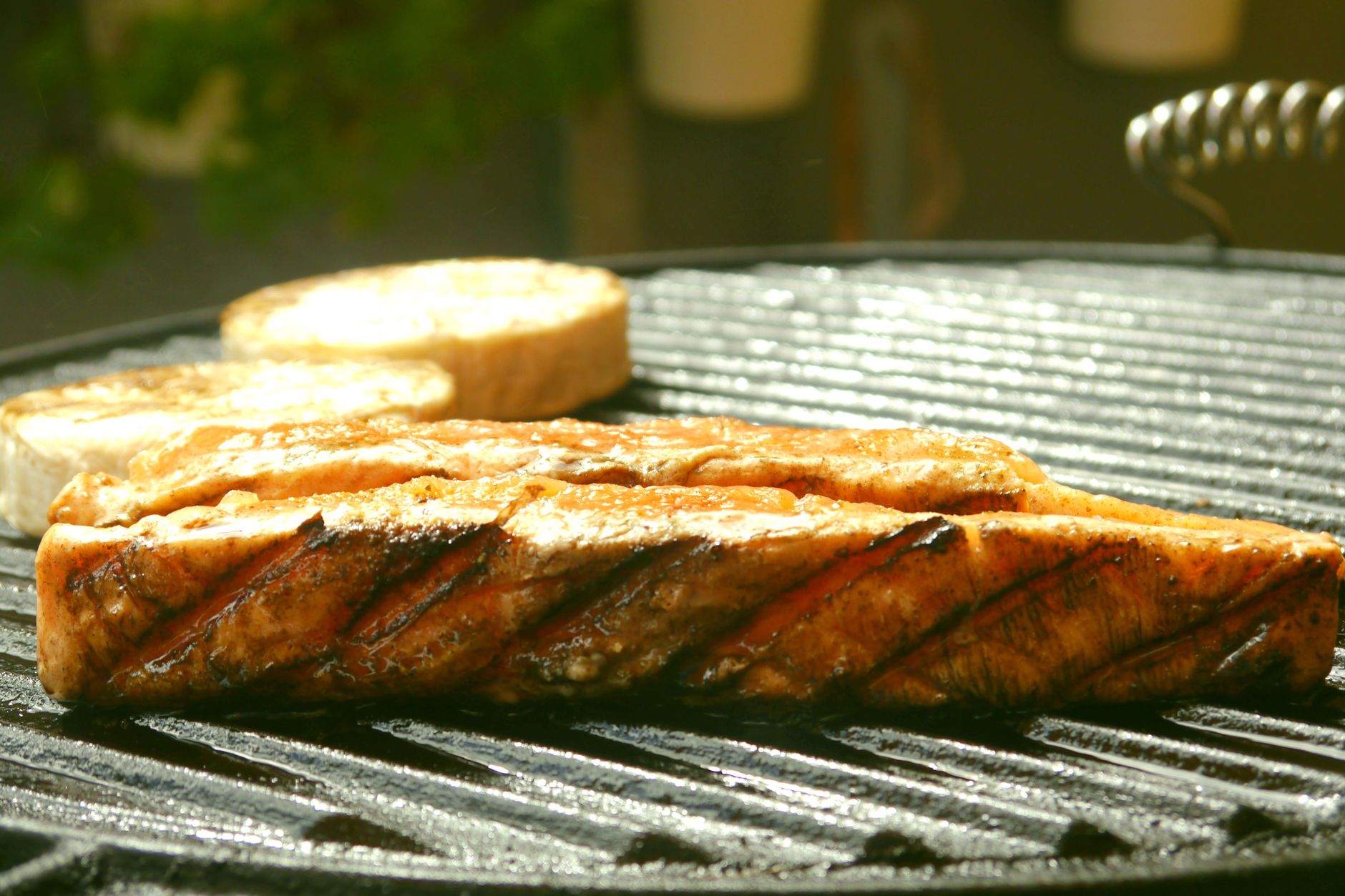 1-2-3 Grilled Salmon for Two