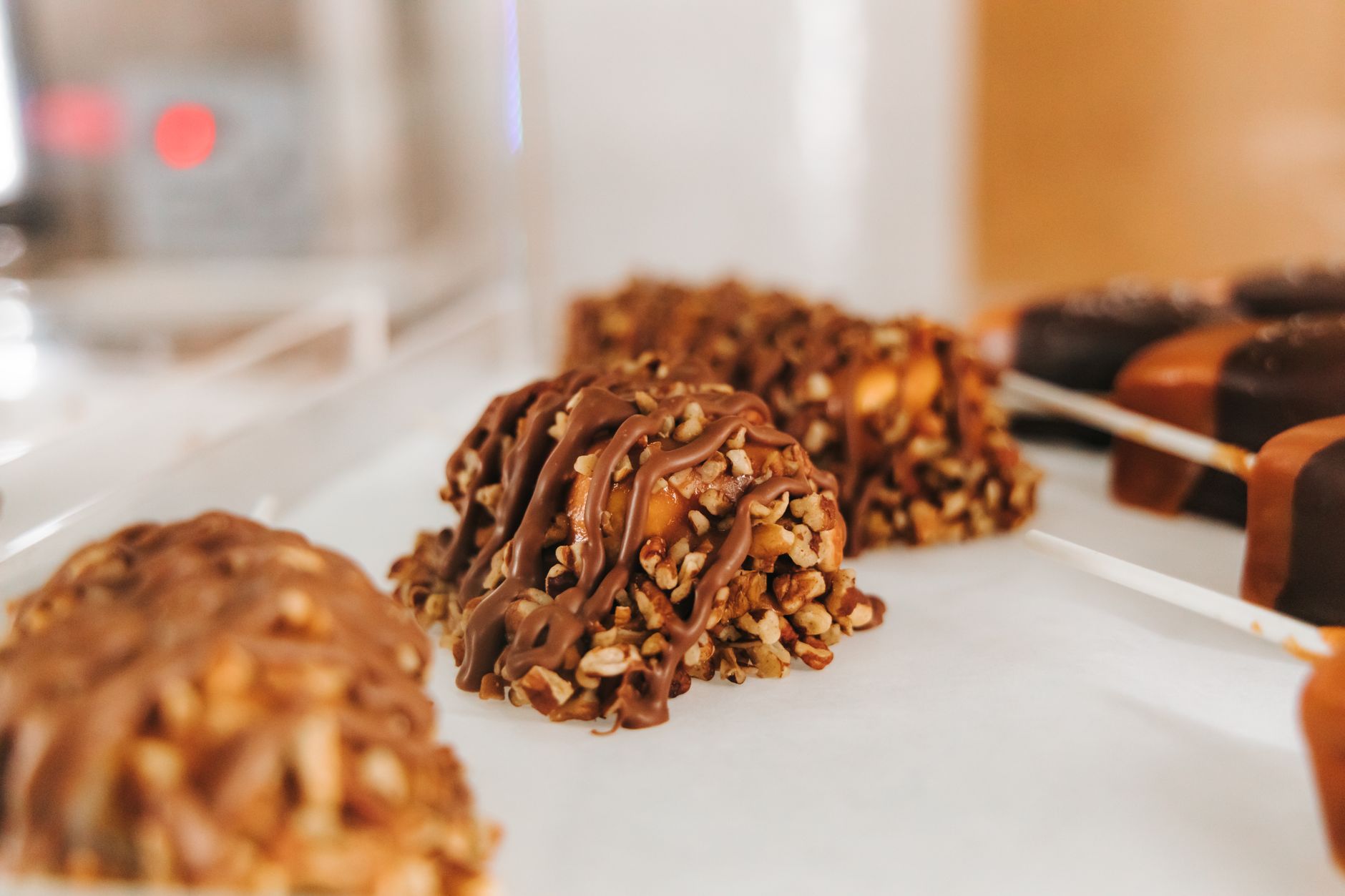 Chocolate Pecan Caramels