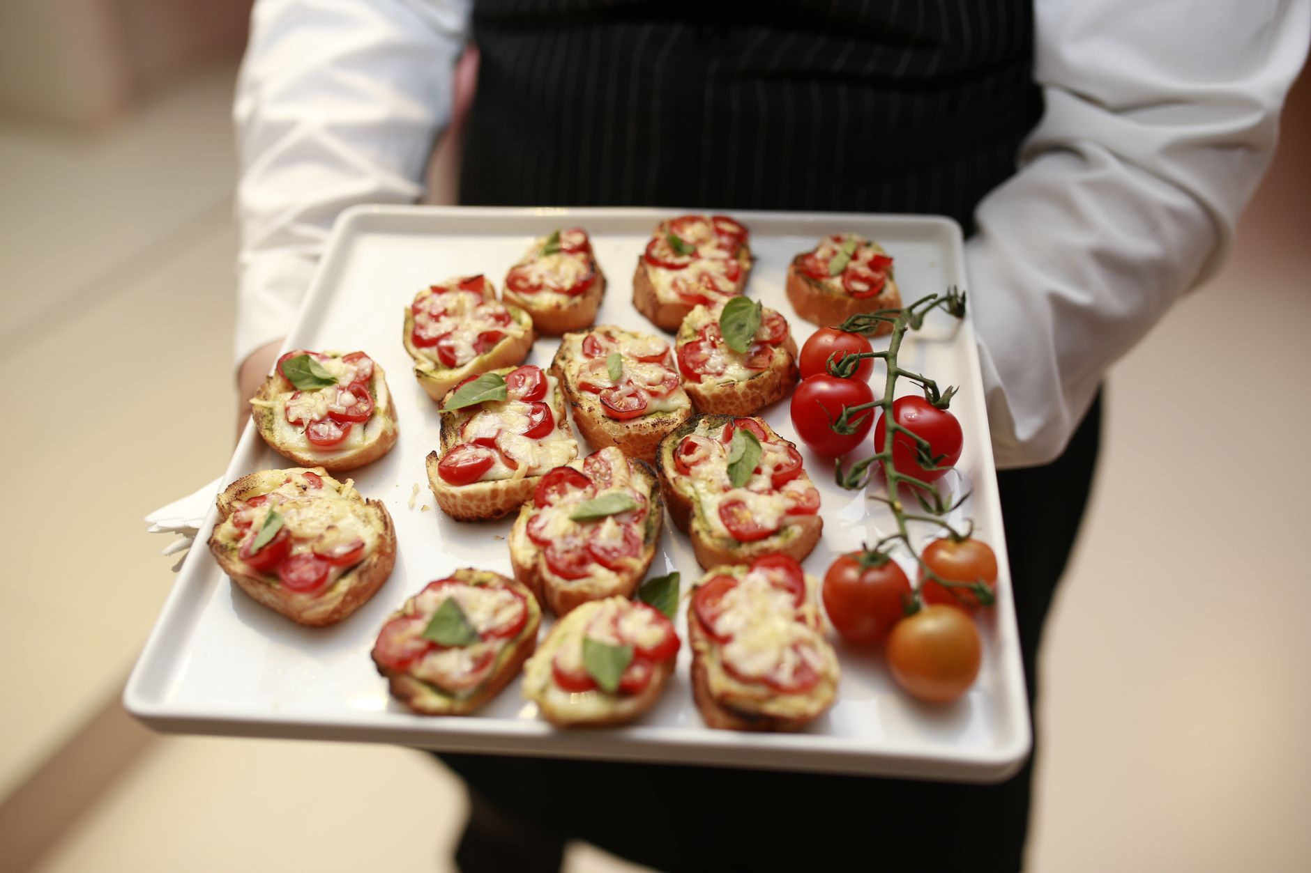 Tomato & Artichoke Bruschetta