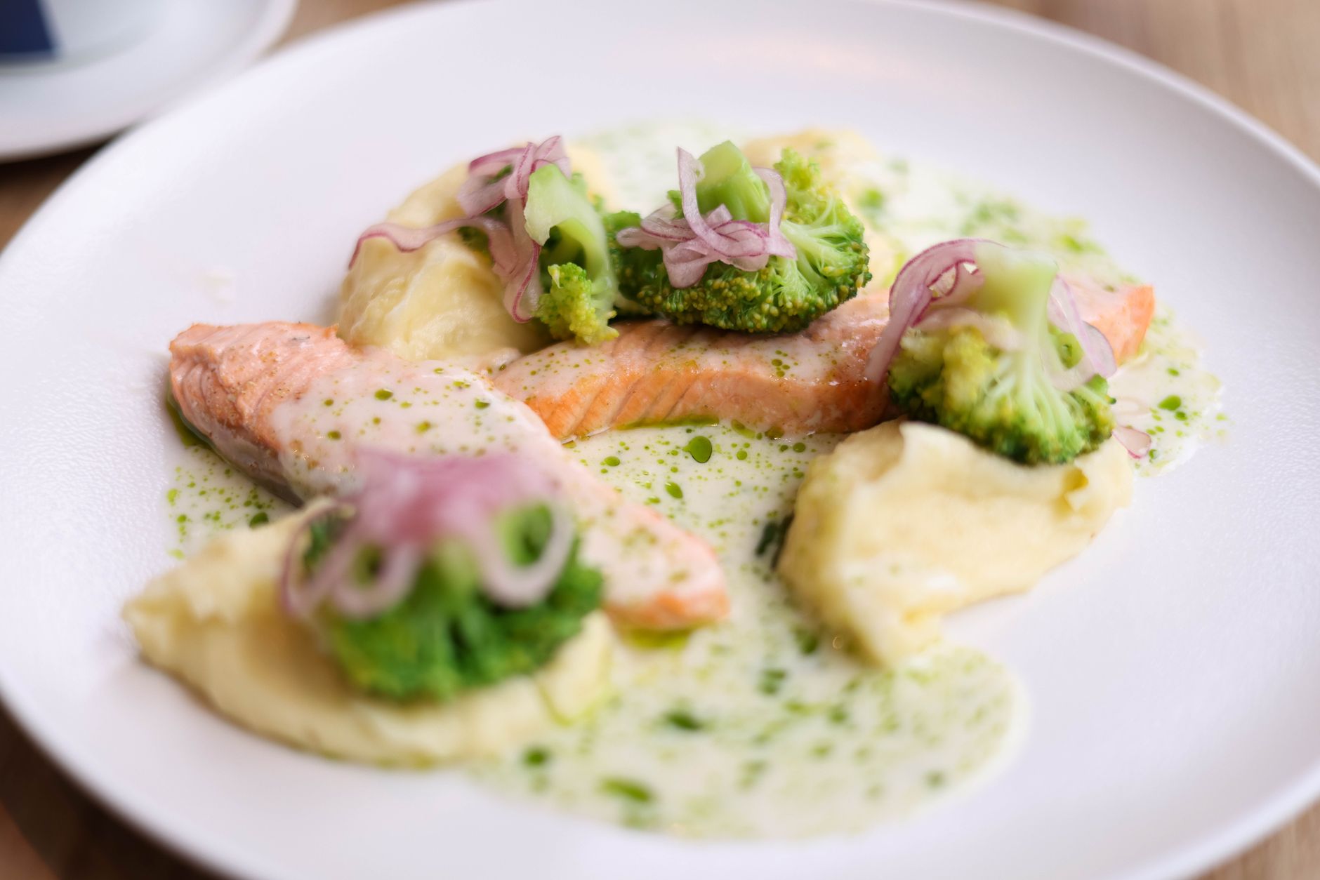 Broccoli with Mustard Sauce