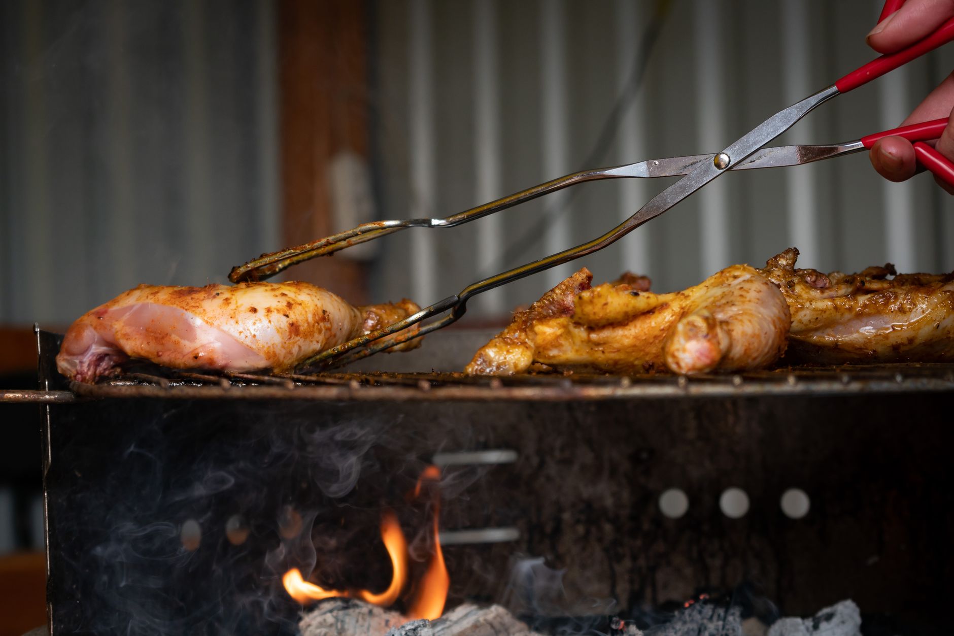 Grilled Turkey Legs